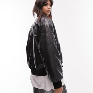ASOS DESIGN oversized bomber jacket
